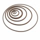 O-ring 3,17x1,78 FPM80 BROWN