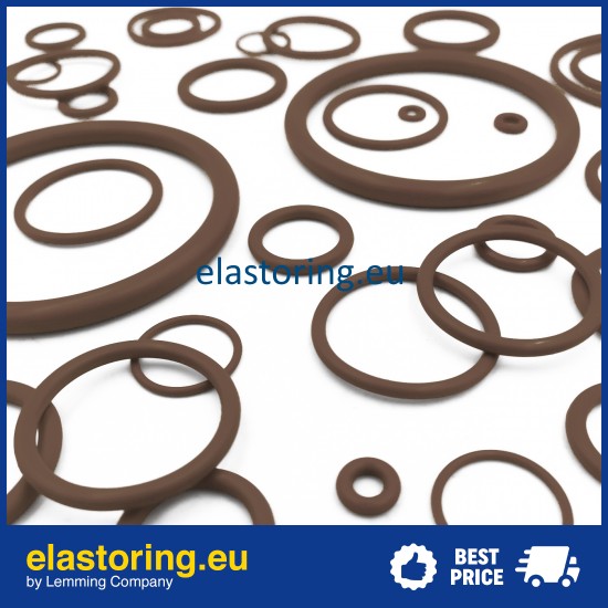 O-ring 3,17x1,78 FPM80 BROWN